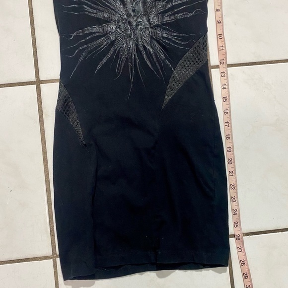 Vintage Lip Service Mini Dress w/Mesh Hood - Picture 3 of 10